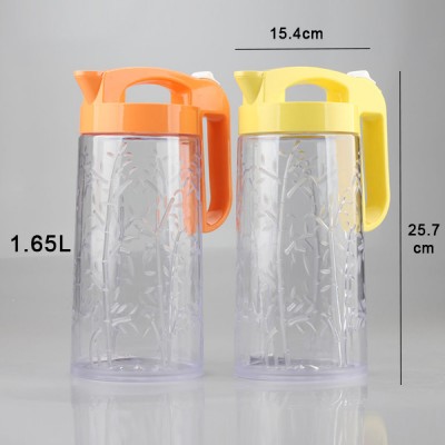 LULA Factory Direct Wholesale 1.65L Watertight Plastic Juice Water Pitcher With Customized Logo